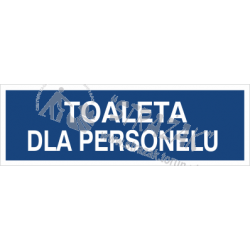 TOALETA DLA PERSONELU