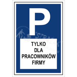 PARKING TYLKO DLA...