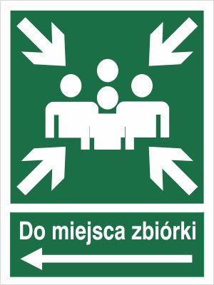 DO MIEJSCA ZBIÓRKI (W LEWO)