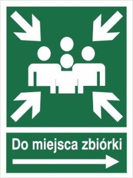 DO MIEJSCA ZBIÓRKI (W PRAWO)
