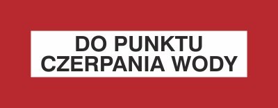 DO PUNKTU CZERPANIA WODY