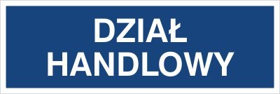 DZIAŁ HANDLOWY