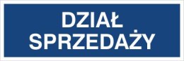 DZIAŁ SPRZEDAŻY