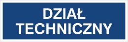 DZIAŁ TECHNICZNY