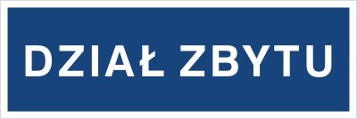 DZIAŁ ZBYTU