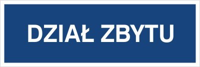 DZIAŁ ZBYTU