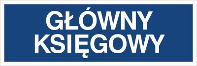 GŁÓWNY KSIĘGOWY