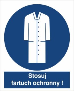 NAKAZ STOSOWANIA FARTUCHA OCHRONNEGO