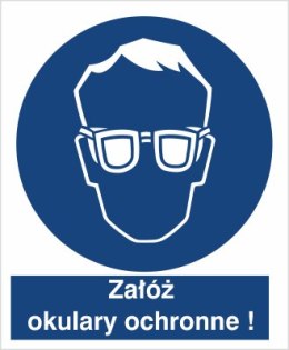 NAKAZ STOSOWANIA OCHRONY OCZU