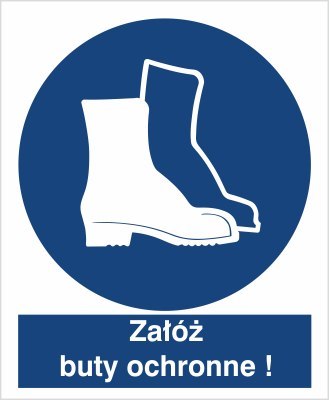 NAKAZ STOSOWANIA OCHRONY STÓP