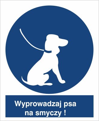 NAKAZ WYPROWADZANIA PSA NA SMYCZY
