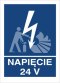 NAPIĘCIE 24V - płyta sztywna