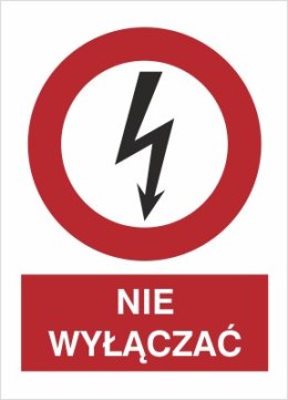 NIE WYŁĄCZAĆ