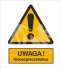 OGÓLNY ZNAK OSTRZEGAWCZY (OSTRZEŻENIE, RYZYKO NIEBEZPIECZEŃSTWA) - płyta sztywna