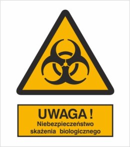 OSTRZEŻENIE PRZED SKAŻENIEM BIOLOGICZNYM