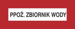 PPOŻ. ZBIORNIK WODY