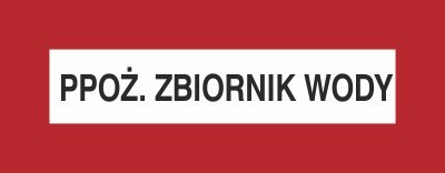PPOŻ. ZBIORNIK WODY