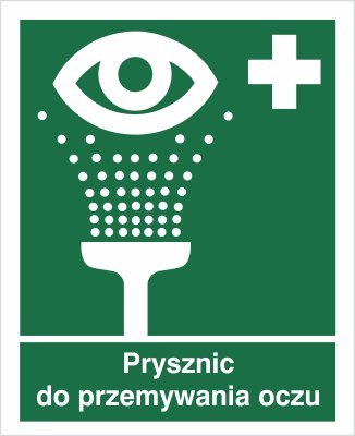 PRYSZNIC DO PRZEMYWANIA OCZU