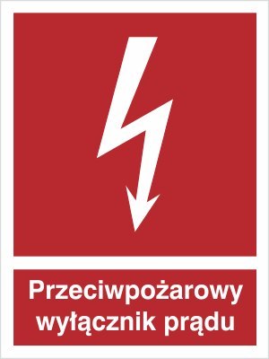 PRZECIWPOŻAROWY WYŁĄCZNIK PRĄDU