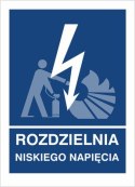 ROZDZIELNIA NISKIEGO NAPIĘCIA - płyta sztywna