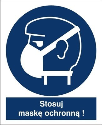 STOSUJ MASKĘ OCHRONNĄ