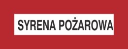 SYRENA POŻAROWA