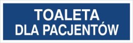 TOALETA DLA PACJENTÓW