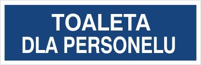 TOALETA DLA PERSONELU