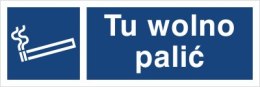 TU WOLNO PALIĆ