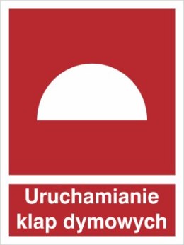 URZĄDZENIE DO URUCHOMIANIA KLAP DYMOWYCH