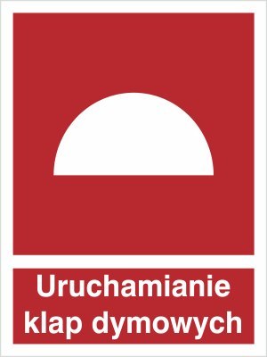 URZĄDZENIE DO URUCHOMIANIA KLAP DYMOWYCH