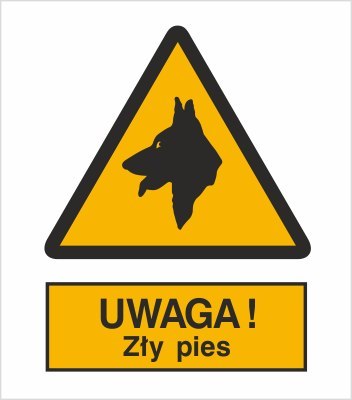 UWAGA! ZŁY PIES