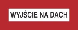 WYJŚCIE NA DACH
