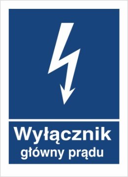 WYŁĄCZNIK GŁÓWNY PRĄDU