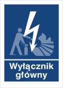 WYŁĄCZNIK GŁÓWNY - płyta sztywna