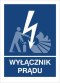WYŁĄCZNIK PRĄDU - płyta sztywna