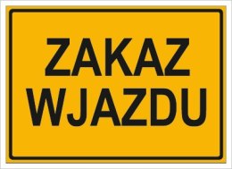 ZAKAZ WJAZDU