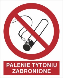 ZNAK PALENIE TYTONIU ZABRONIONE