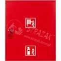 Hydrant wewnętrzny 25-30 wąski z miejscem na gaśnicę