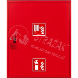 Hydrant wewnętrzny 25-30 wąski z miejscem na gaśnicę