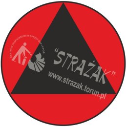 Oznaczenie pojazdów specjalnych - trójkąt czerwony, żółty