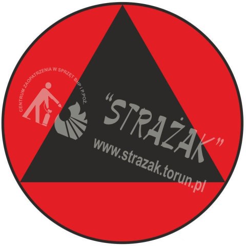 Oznaczenie pojazdów specjalnych - trójkąt czerwony, żółty