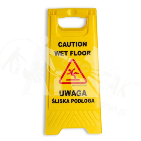 Potykacz UWAGA! ŚLISKA PODŁOGA Potykacz UWAGA! ŚLISKA PODŁOGA