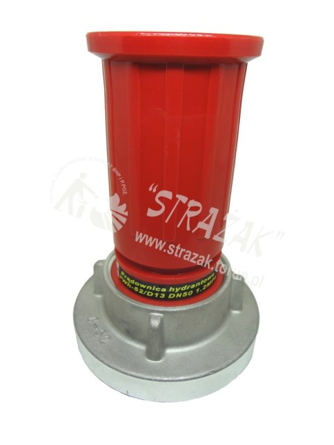 Prądownica hydrantowa PWh-52 z dyszą aluminiową
