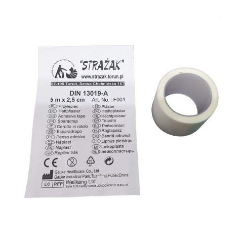Przylepiec 2,5cm x 5m Przylepiec 2,5cm x 5m
