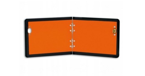 Tablica łamana gładka 125x300mm ładunki niebezpieczne