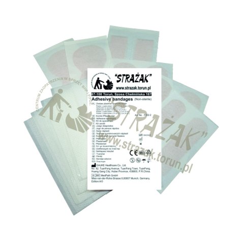 Zestaw plastrów opatrunkowych (14szt) DIN13164