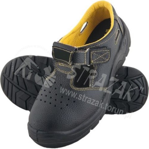 Buty ochronne sandały z metalowym podnoskiem