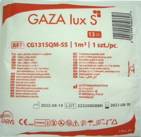 Gaza opatrunkowa 1m²
