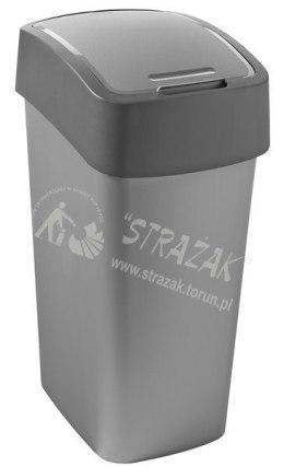 Kosz na śmieci z uchylną klapą 50L